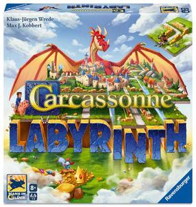 Stalo žaidimas Ravensburger Carcassonne Labyrinth