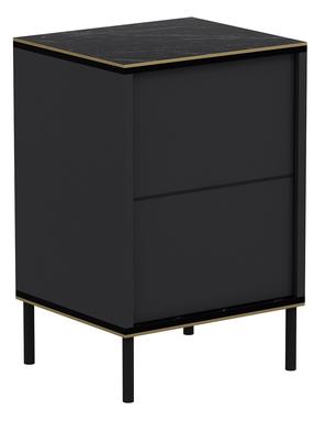 Naktinis staliukas Kalune Design Imaj 382NRC1802, antracito sp., 60 cm x 40 cm x 35 cm