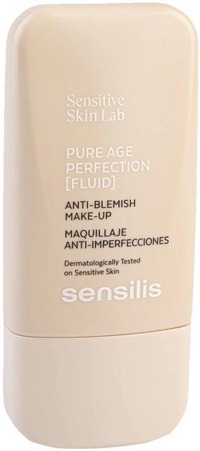 Šķidrā grima bāze Sensilis Pure Age Perfection [Fluid], 02 sand, 30 ml