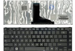 Nešiojamų kompiuterių klaviatūra Toshiba, juoda sp.