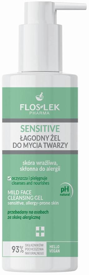 Sejas mazgāšanas želeja Floslek Pharma Sensitive, 175 ml