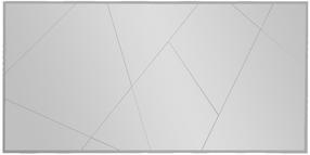 Spogulis Kalune Design Eilish, stiprināms, 60 cm x 120 cm, balta krās.
