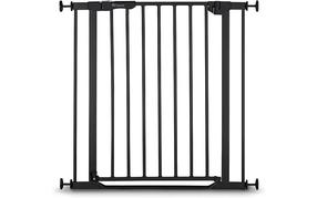 Drošības vārtiņi Hauck Clear Step Autoclose 2, 75 - 80 cm x 77 cm, melna krās.
