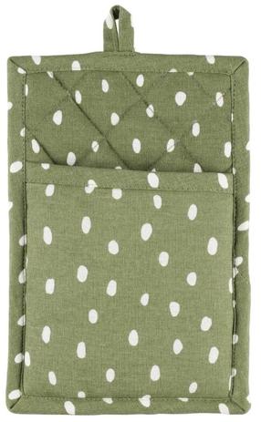 Galda piederumu futrālis 4Living Fun, 16 cm x 24 cm, zaļa krās.