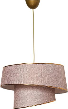 Šviestuvas kabinamas Opviq Barette 390FLH1628, E27, 1 x 60 W, aukso sp. / aukso sp.