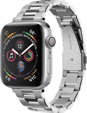 Siksniņa Spigen, Modern Fit Band Apple Watch Series 41/40/38 061MP25943, nerūsējošā tērauda krās.