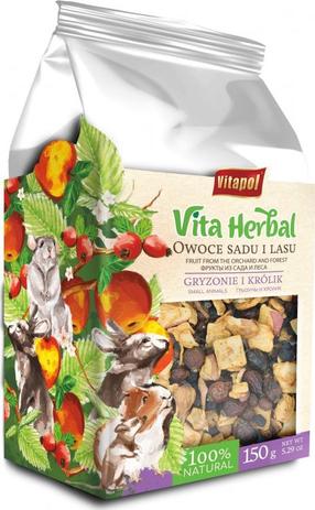 Väikeloomade toit Vitapol Vita Herbal, küülikutele/närilistele, 0.15 kg