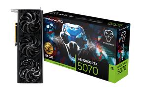 Видеокарта Gainward GeForce RTX 5070 Python III OC, 16 ГБ, GDDR7