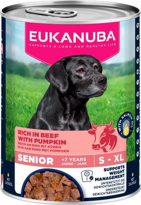 Šlapias šunų maistas Eukanuba, jautiena/moliūgas, 0.4 kg