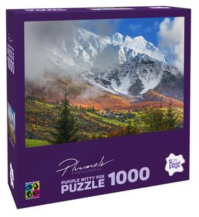 Puzle Brain Games Caucasus Mountains, Georgia 19914, 48.2 cm x 68.2 cm, 1000 gab., daudzkrāsaina