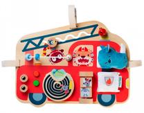 Lavinimo žaislas Lilliputiens Activities Panel Fire Engine, įvairių spalvų