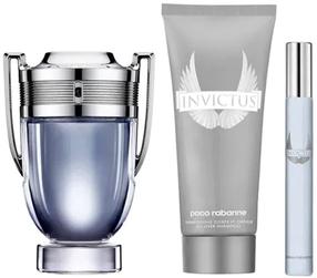 Smaržu komplekts Paco Rabanne Invictus 3-Piece Giftset, 3 gab.