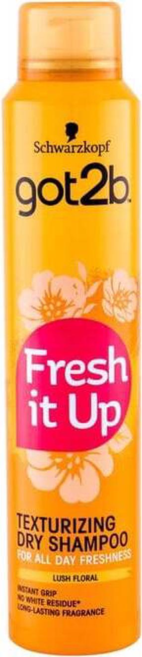 Sausais šampūns Schwarzkopf Got2b Fresh It Up Texturizing, 200 ml