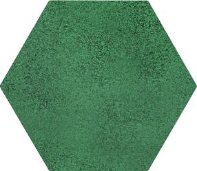 Plaadid, keraamiline Tubadzin Burano Green Hexagon PS027150110-0125-1-039, 11 cm x 12.5 cm, roheline v.