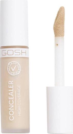 Корректор Gosh High Coverage, бежевый цв., 002 ivory, 6 мл