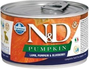 Влажный корм для собак Farmina N&D Lamb & Pumpkin & Blueberry, 0.14 кг