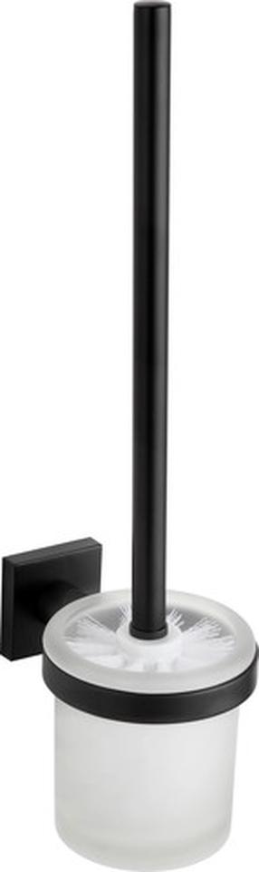 WC hari Mexen Rufo, läbipaistev v./must v., 11.5 cm x 37 cm x 14.5 cm