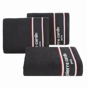 Банное полотенце Pierre Cardin Karl, черный цв., 90 см x 50 см