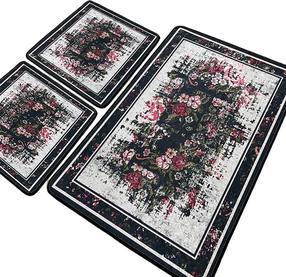 Vonios kilimėlių rinkinys Foutastic Arrosa 359CHL5327, įvairių spalvų, 100 cm x 60 cm