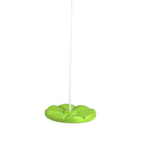Piekaramās šūpoles bērniem 4IQ, 28 cm, gaiši zaļš krās.