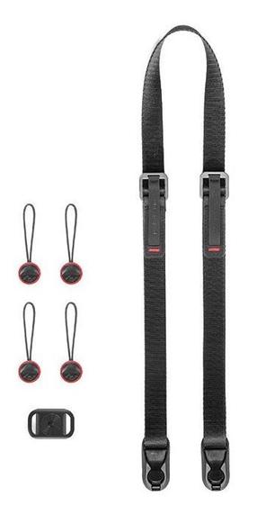 Kaamerarihm Peak Design Leash Camera Strap Coal, 145 cm, must v.