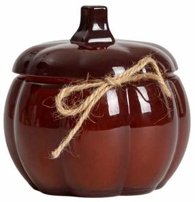 Žvakė, aromatinė Homla Cozy Autumn Rustic Leaves, 22 h, 250 g, ruda sp.