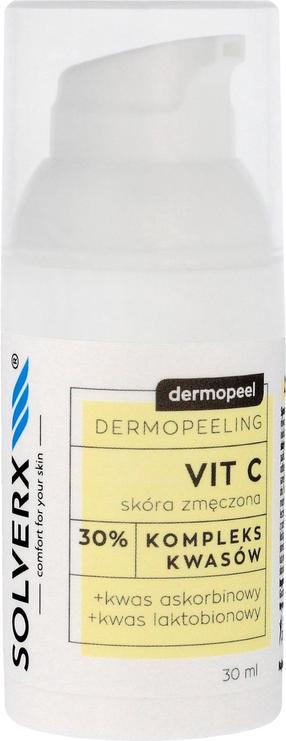 Скраб для лица Solverx Dermopeel Vit C, 30 мл