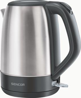 Elektrinis virdulys Sencor SWK 1711SS, 1.7 l, juoda sp./nerūdijančiojo plieno sp.