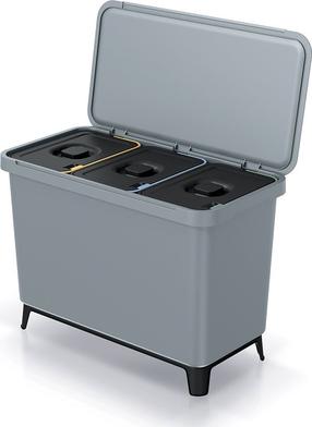 Šiukšliadėžė Prosperplast NKS45W3-429U, pilka sp., 30 l, 41 cm x 57 cm