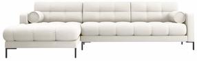 Kampinė sofa Cosmopolitan Design Bali Neve 02, šviesiai smėlinė, kairinė, 185 x 293 cm x 75 cm