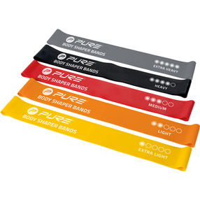 Takistuskumm Pure2Improve Resistance 5, 18.5 cm x 4.5 cm x 0.2 cm, must v.