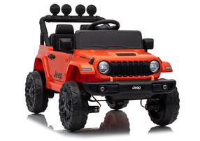 Vaikiškas elektromobilis Lean Cars Jeep Rubicon DK-JWR558, oranžinė sp.