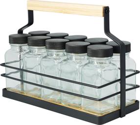 Garšvielu trauku komplekts 101005460, brūna krās./melna krās., 70 ml, 21.5 cmx9 cm