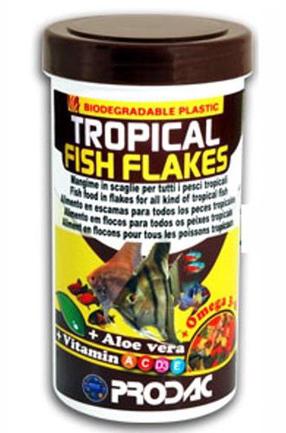 Maistas žuvims Prodac Tropical Fish Flakes TROP100.1, 0.020 kg