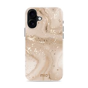Telefono dėklas Mio Magsafe Marble 29867, aukso sp.