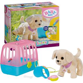 Žaislinis gyvūnas šuo Zapf Creation Baby born My Dog Lucky, įvairių spalvų