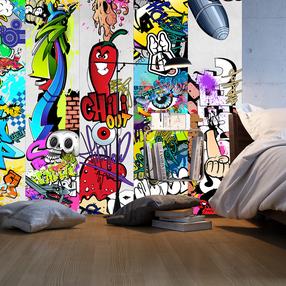 Tapetes Artgeist Watchful Eyes WSR10M481, 1000 cm x 50 cm