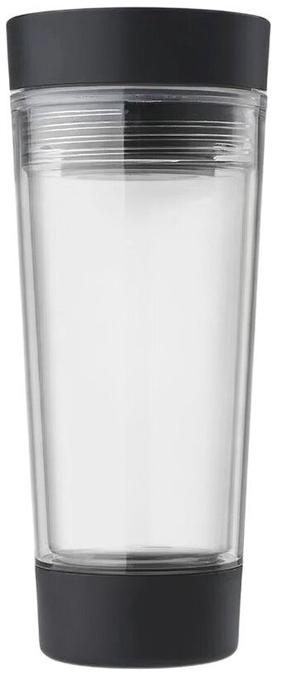 Termostass Brabantia Make & Take Travel, 0.36 l, läbipaistev v./tumehall v.