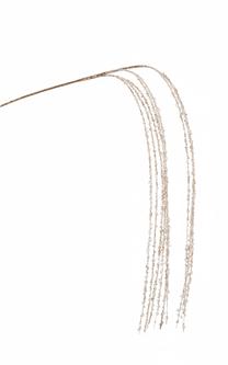 Dirbtinė šakelė Christmas Touch Glitter, aukso sp., 108 cm