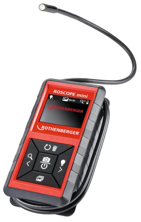 Ülevaatus kaamera Rothenberger Roscope Mini, 15.2 cm x 9 cm x 4 cm