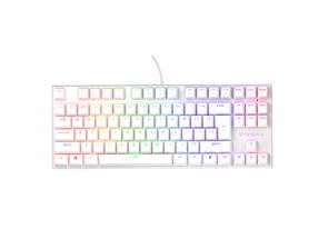 Laidinė žaidimų klaviatūra Genesis Thor 303 Outemu Peach Silent, EN, balta sp.