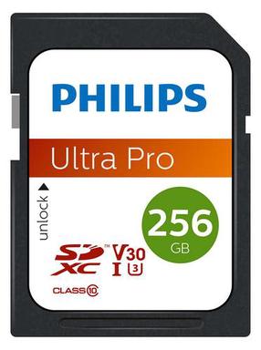 Atmiņas karte Philips Ultra Pro FM25SD65B, 256 GB, 100 Mb/s