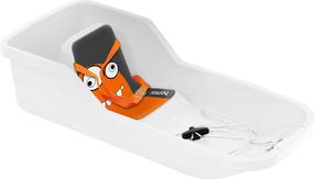 Пластиковые салазки Hamax Baby Bob, белый цв., 81 см