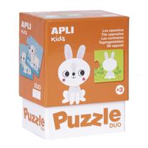 Dėlionė APLI kids, 0.2 cm, įvairių spalvų, 24 vnt.