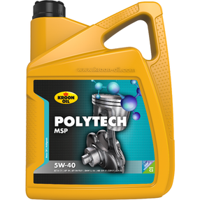Машинное масло Kroon Oil PolyTech MSP 5W - 40, синтетический, 5 л