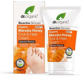 Pėdų losjonas Dr. Organic Manuka Honey, 125 ml