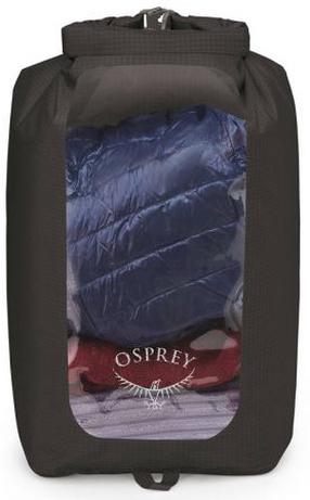 Ūdensizturīgā soma Osprey DrySack, 20 l, melna krās.