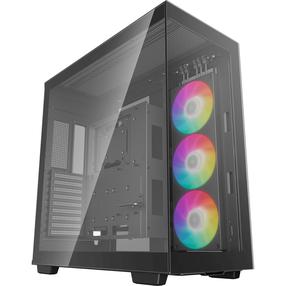 Корпус компьютера Deepcool CH780, прозрачный цв./черный цв.