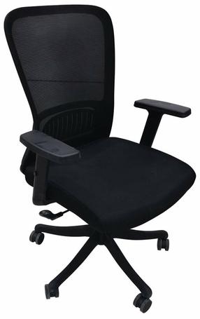 Töötool Sid, 68 x 61 x 100 - 110 cm, must v.