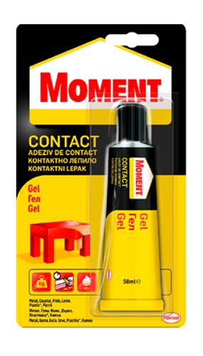 Liim kontakt Moment Contact Gel, 0.058 l, läbipaistev v.